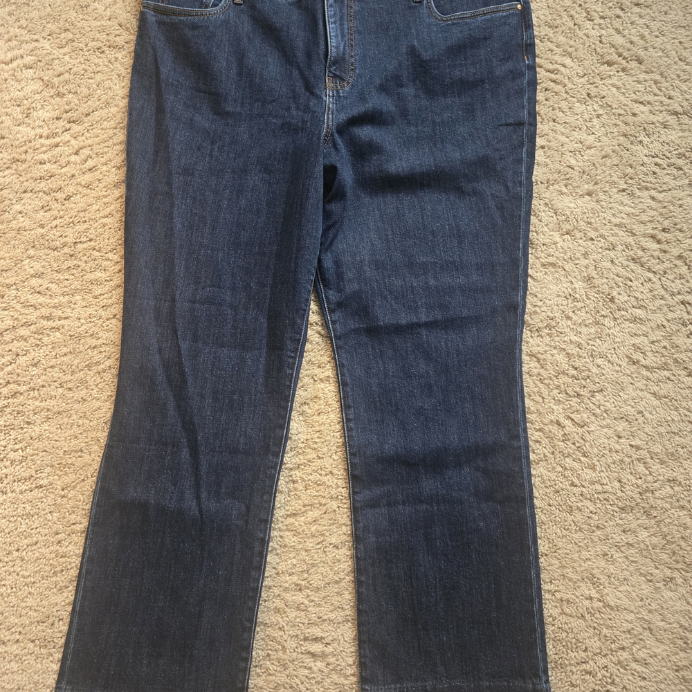 Kut from the Kloth Dark Blue Straight Leg Jeans